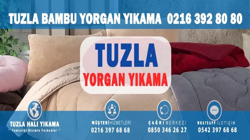 Orta Mah Bambu Yorgan Yıkama