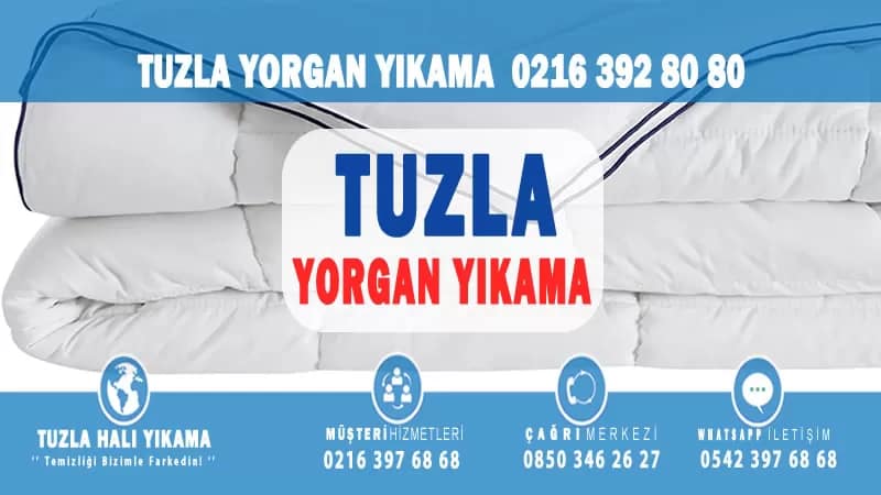 Tuzla Akfırat Sentetik Yorgan Yıkama