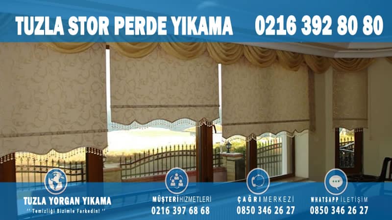 Tuzla Stor Perde Yıkama