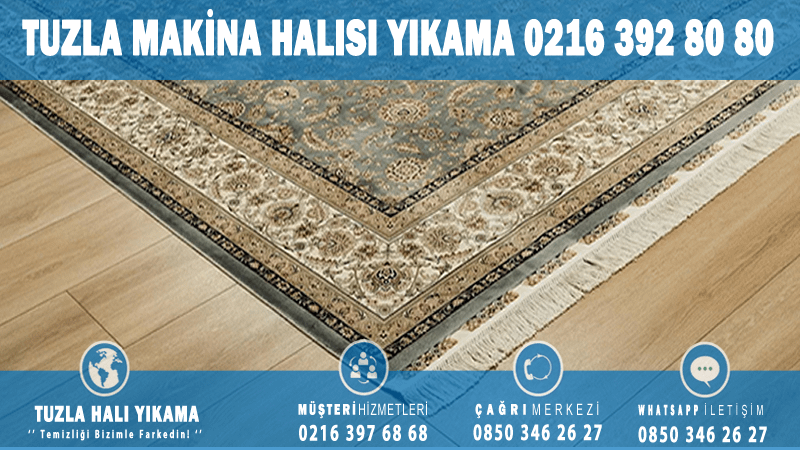 Tuzla Mescit Makina Halısı Yıkama
