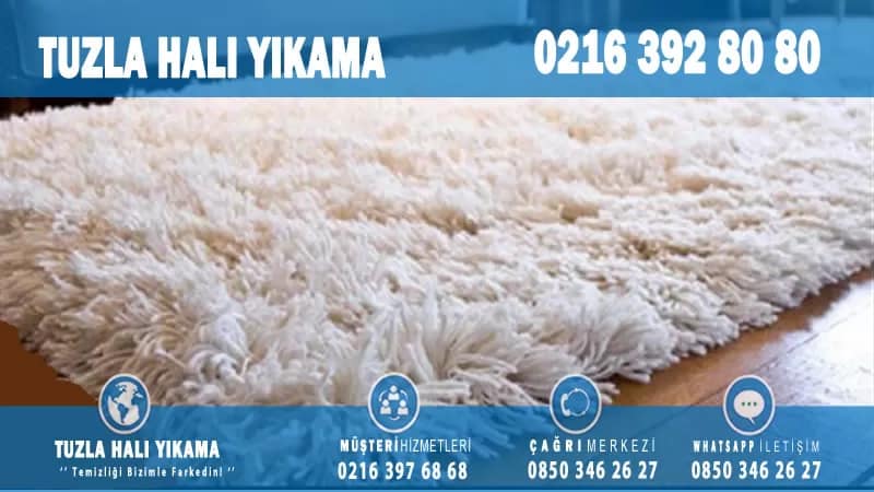Tuzla Shaggy Halı Yıkama