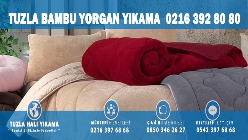 Tuzla Bambu Yorgan Yıkama