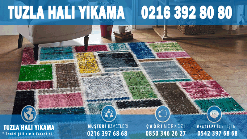 Tuzla Patchwork Halı Yıkama