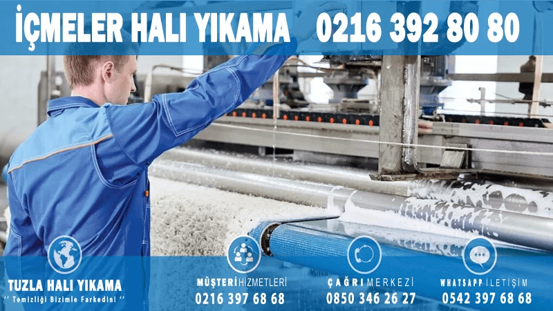 Tuzla İçmeler Viskon Halı Yıkama