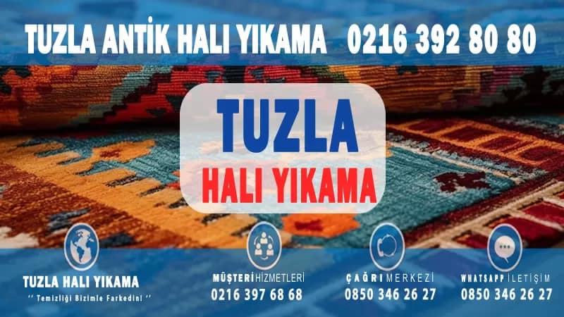 Tuzla İstasyon Antik Halı Yıkama